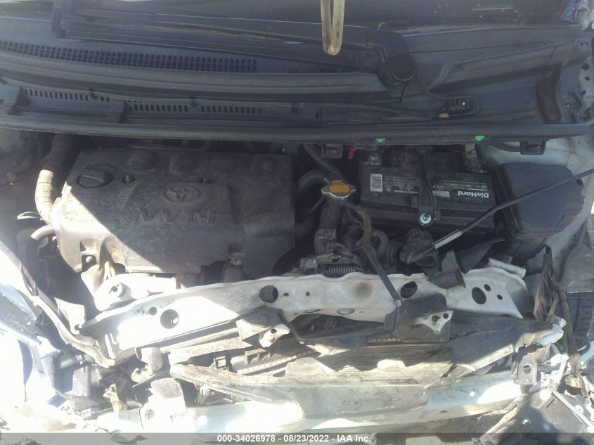 2015 TOYOTA YARIS L/LE VNKJTUD32FA026844