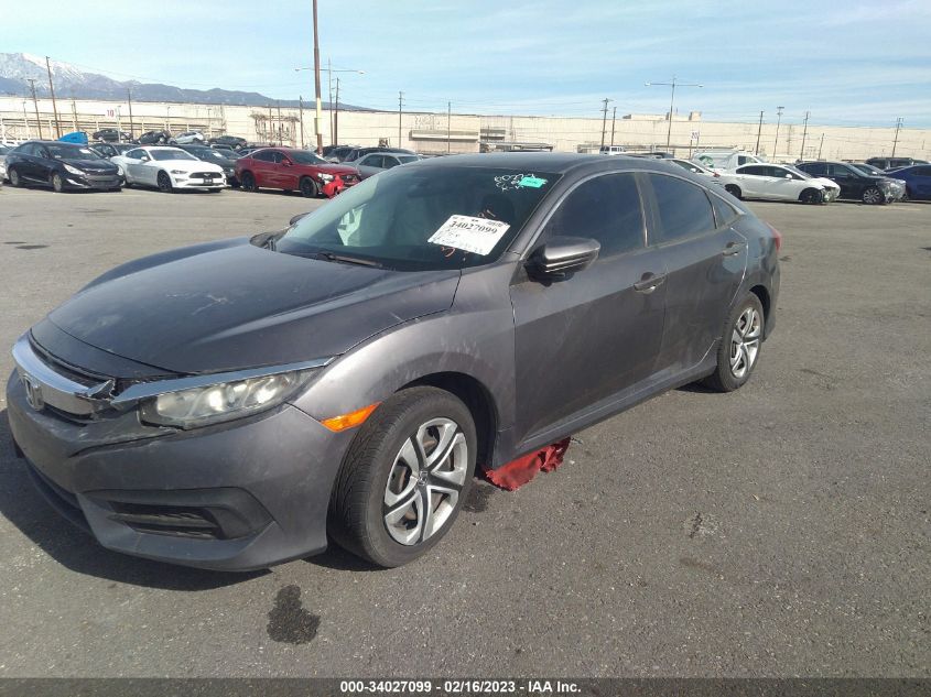 2017 HONDA CIVIC SEDAN LX - 2HGFC2F50HH524600
