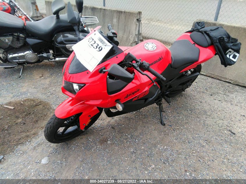 2008 KAWASAKI EX250 J JKAEXMJ1X8DA05725