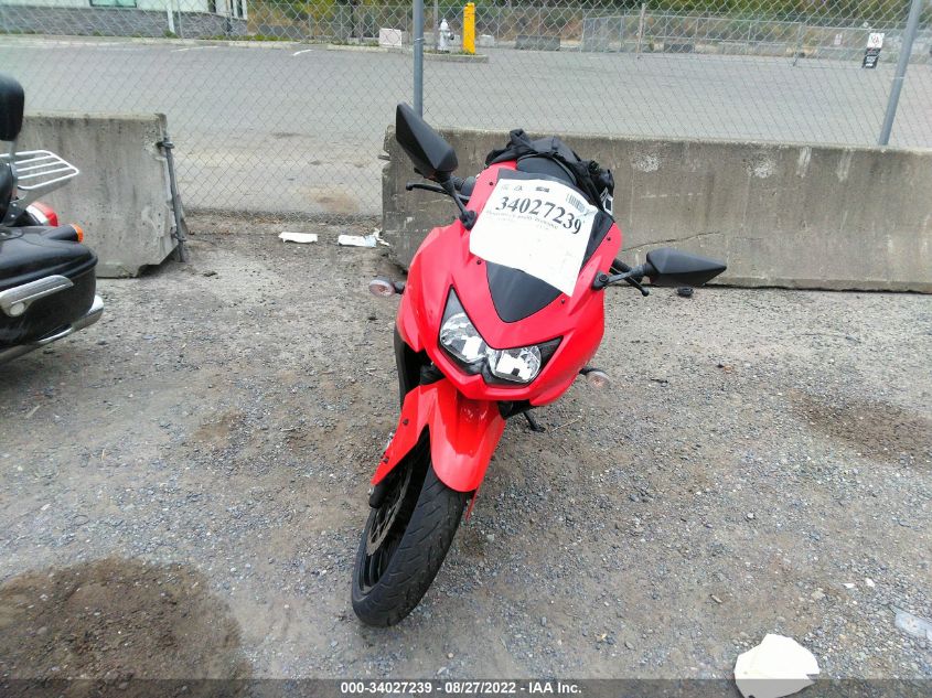 2008 KAWASAKI EX250 J JKAEXMJ1X8DA05725