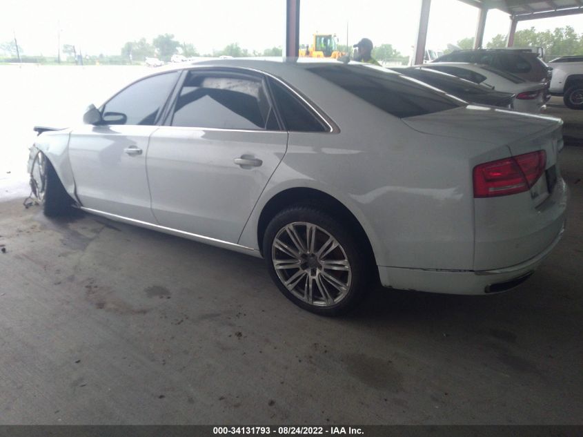 2013 AUDI A8 L 4.0L WAUR2AFD2DN012965