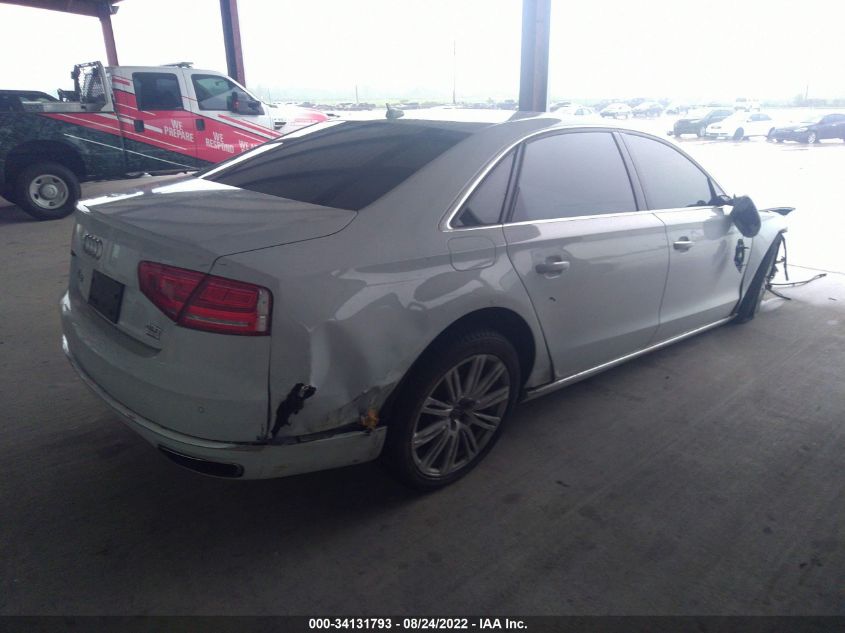 2013 AUDI A8 L 4.0L WAUR2AFD2DN012965