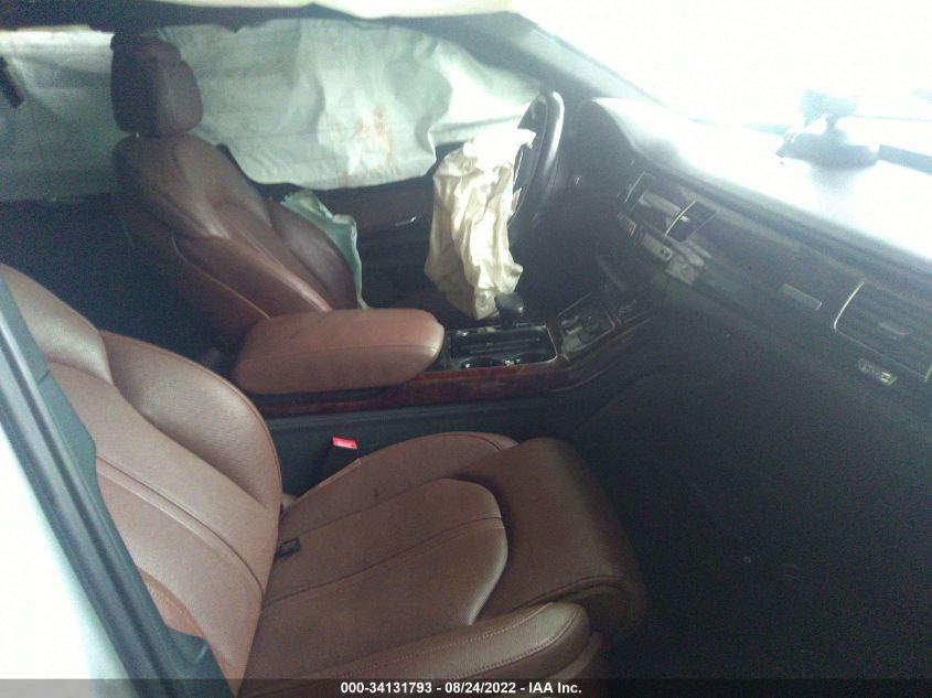 2013 AUDI A8 L 4.0L WAUR2AFD2DN012965