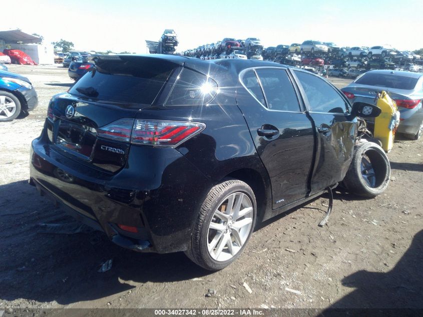 2014 LEXUS CT 200H HYBRID - JTHKD5BH1E2206287