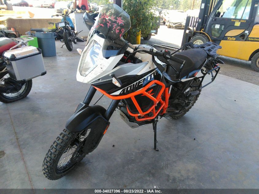 2016 KTM 1190 ADVENTURE R VBKV29405GM936518