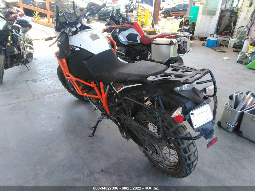 2016 KTM 1190 ADVENTURE R VBKV29405GM936518