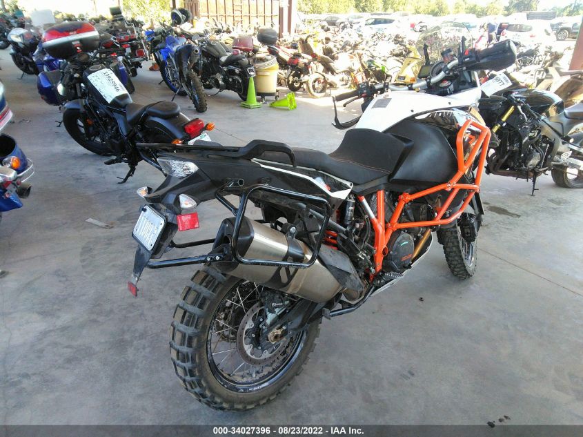 2016 KTM 1190 ADVENTURE R VBKV29405GM936518