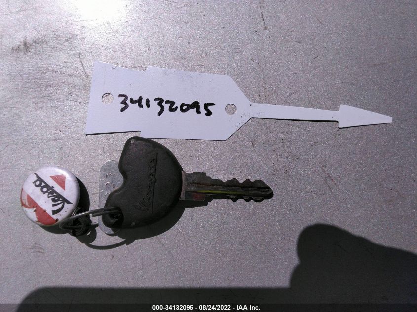2009 VESPA LX 150 - ZAPM448F495601996