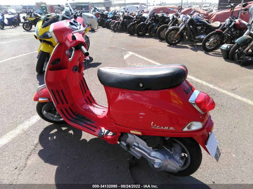 2009 VESPA LX 150 - ZAPM448F495601996