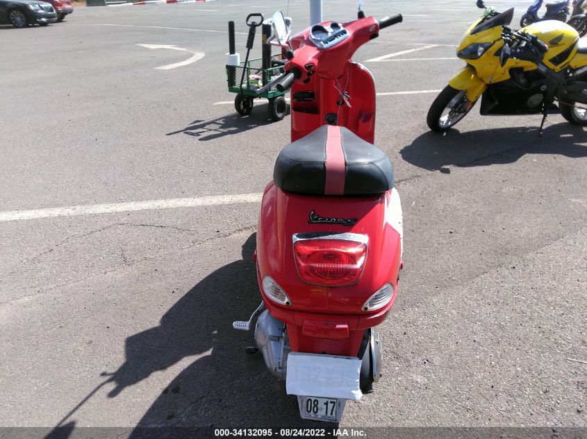 2009 VESPA LX 150 - ZAPM448F495601996