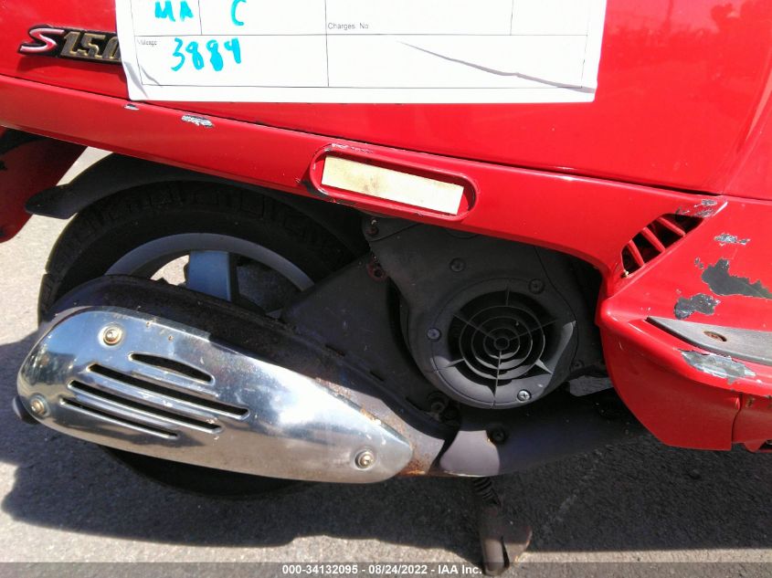 2009 VESPA LX 150 - ZAPM448F495601996