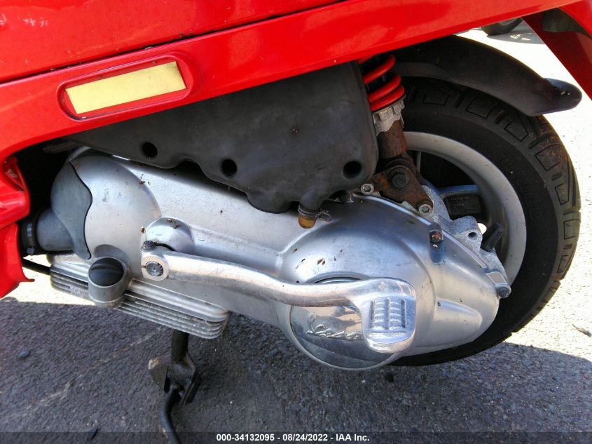 2009 VESPA LX 150 - ZAPM448F495601996