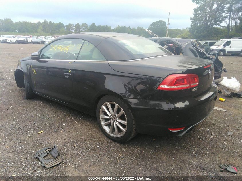 2013 VOLKSWAGEN EOS KOMFORT WVWBW8AH7DV008955