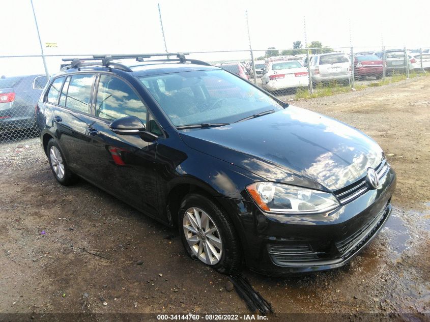 3VWC17AU6HM516518 VOLKSWAGEN GOLF SPORTWAGEN S/SE/SEL 2017