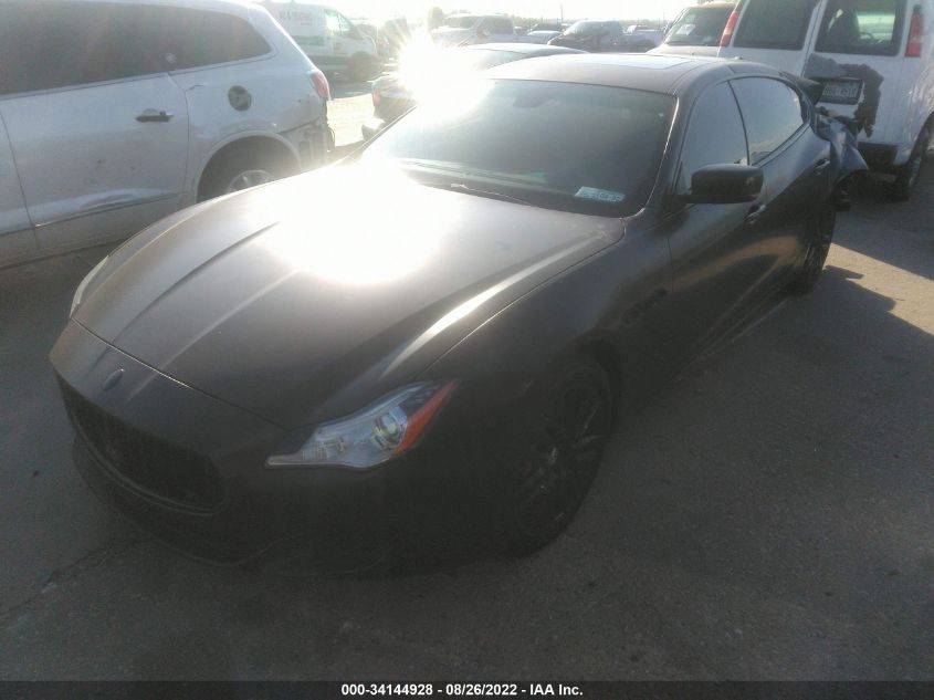 2015 MASERATI QUATTROPORTE S Q4 ZAM56RRA3F1162241