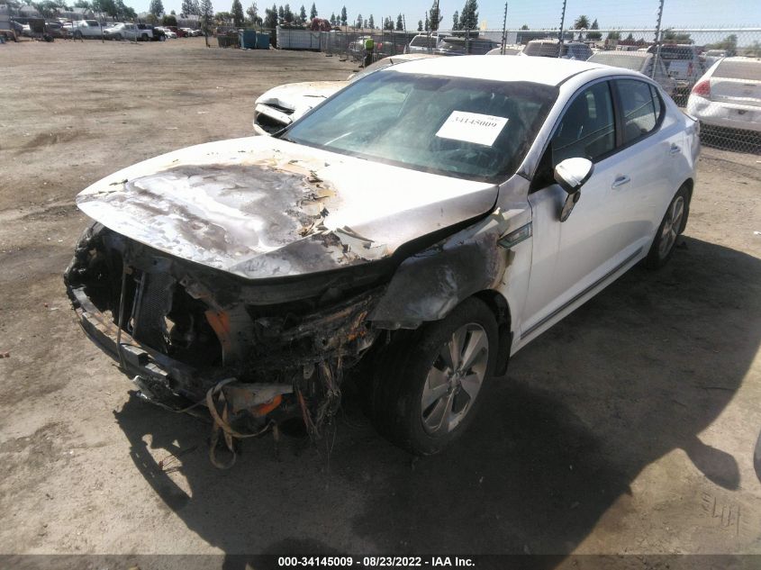 2014 KIA OPTIMA HYBRID EX KNAGN4AD8E5067512