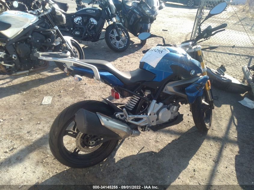 2018 BMW G310 R WB30G1104JR855768