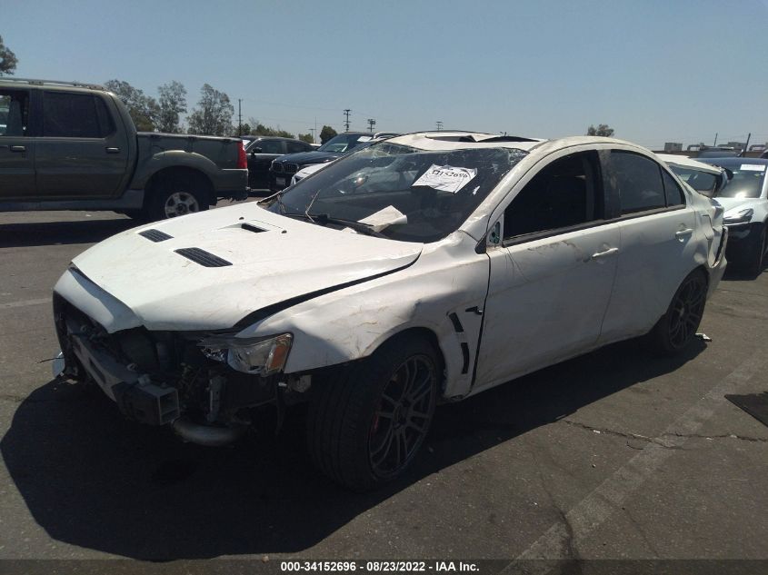 2014 MITSUBISHI LANCER EVOLUTION GSR JA32W8FV3EU014630