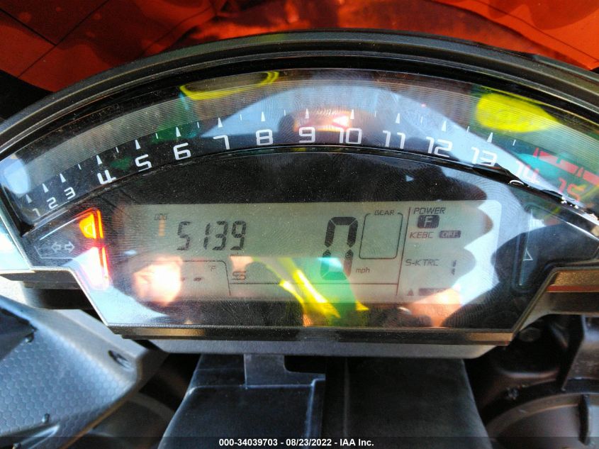 2019 KAWASAKI ZX1002 JKBZXVE13KA000501
