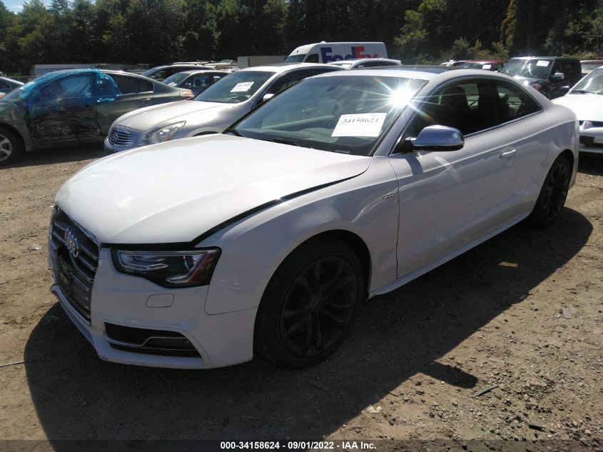 2014 AUDI S5 PREMIUM PLUS WAUCGAFR7EA054270