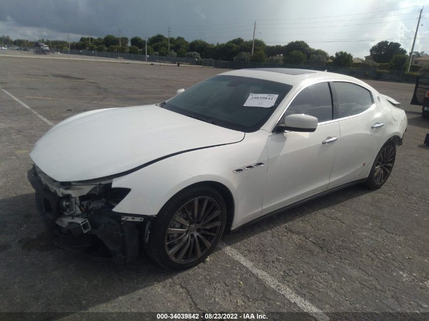 2015 MASERATI GHIBLI ZAM57XSA7F1149388