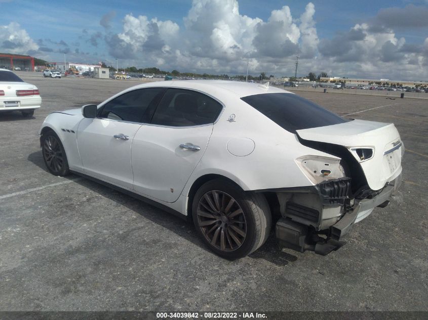 2015 MASERATI GHIBLI ZAM57XSA7F1149388