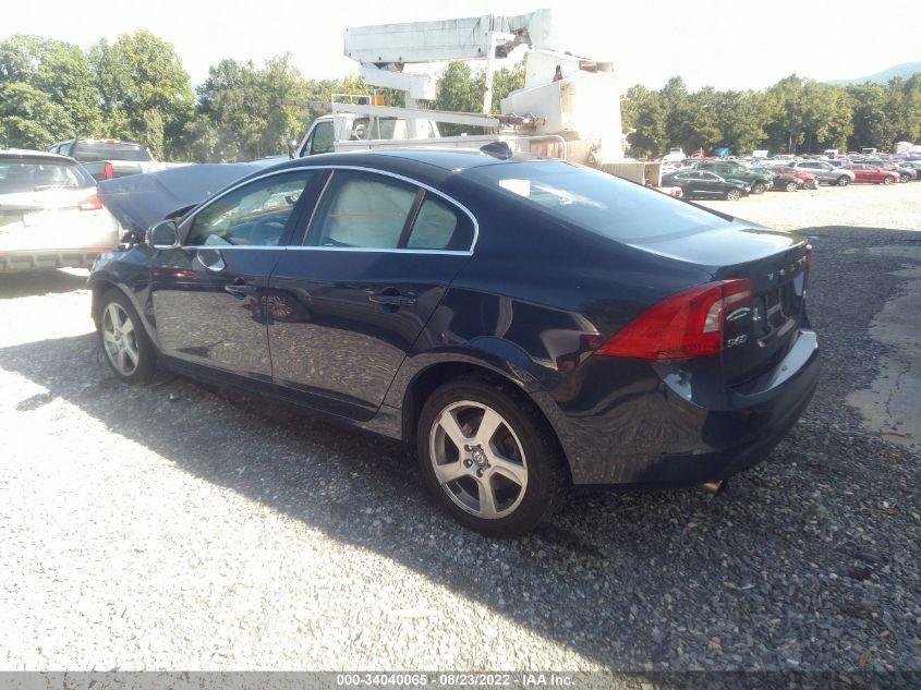 2013 VOLVO S60 T5 YV1612FS7D2184935