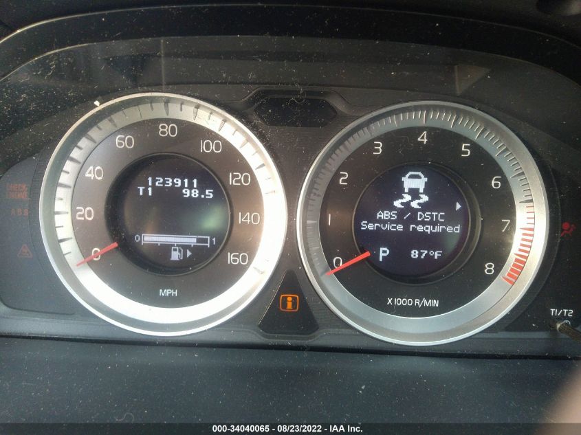 2013 VOLVO S60 T5 YV1612FS7D2184935