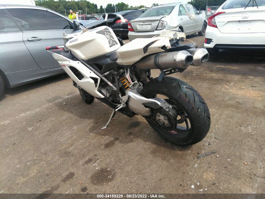 2009 DUCATI 848 ZDM1XBGV89B009015
