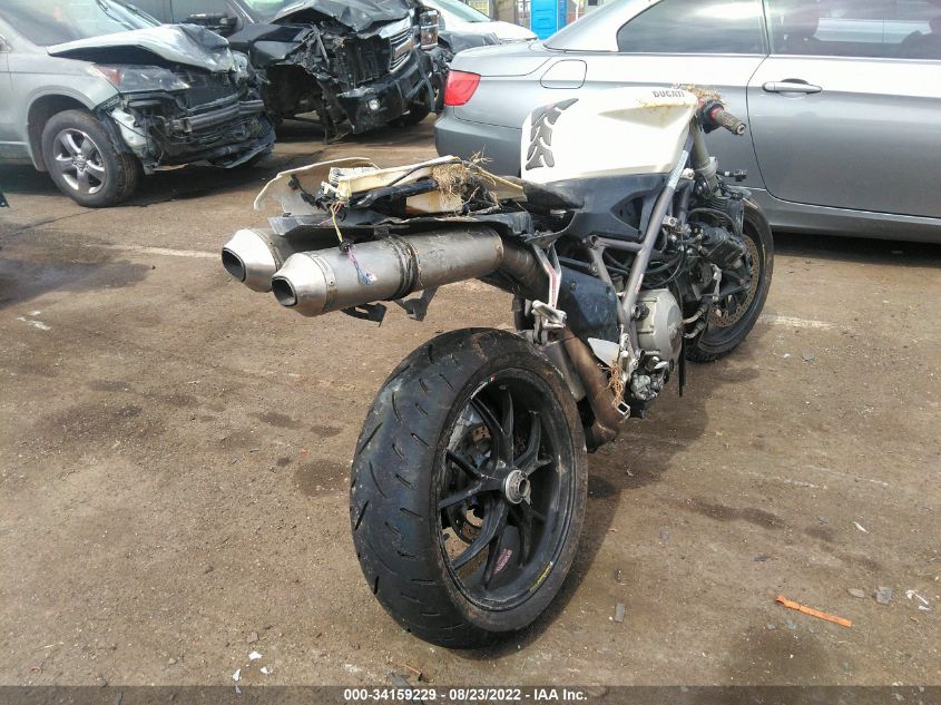 2009 DUCATI 848 ZDM1XBGV89B009015
