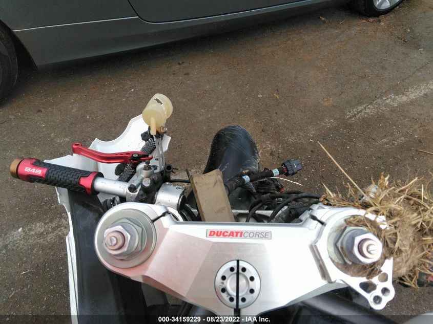 2009 DUCATI 848 ZDM1XBGV89B009015
