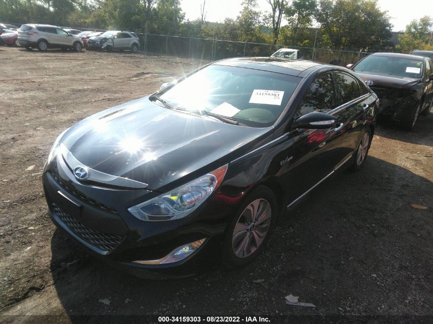 2014 HYUNDAI SONATA HYBRID LIMITED KMHEC4A42EA107568