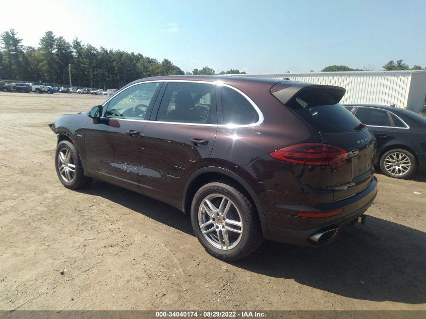 2015 PORSCHE CAYENNE DIESEL WP1AF2A24FLA40909