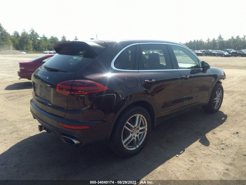2015 PORSCHE CAYENNE DIESEL WP1AF2A24FLA40909