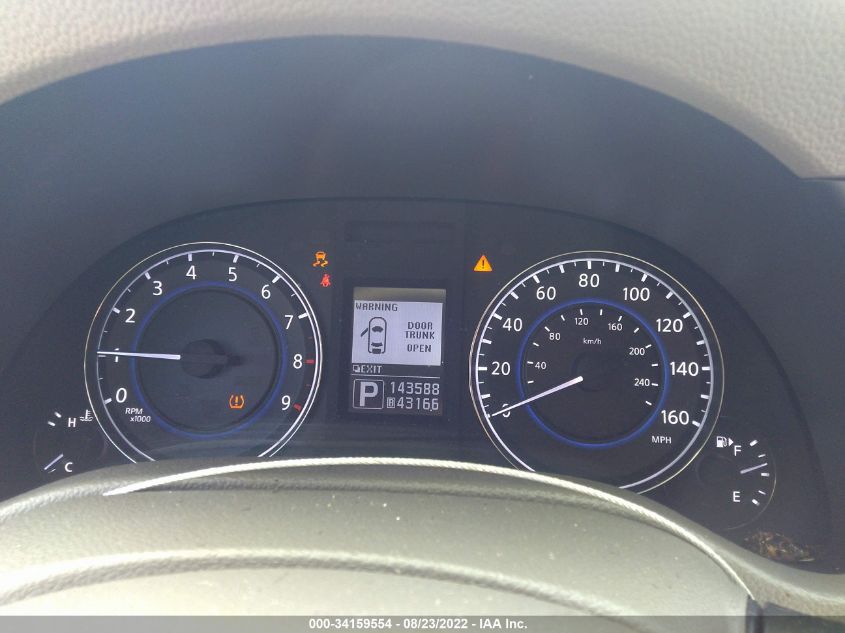 2013 INFINITI G37 SEDAN JOURNEY JN1CV6AP5DM721249