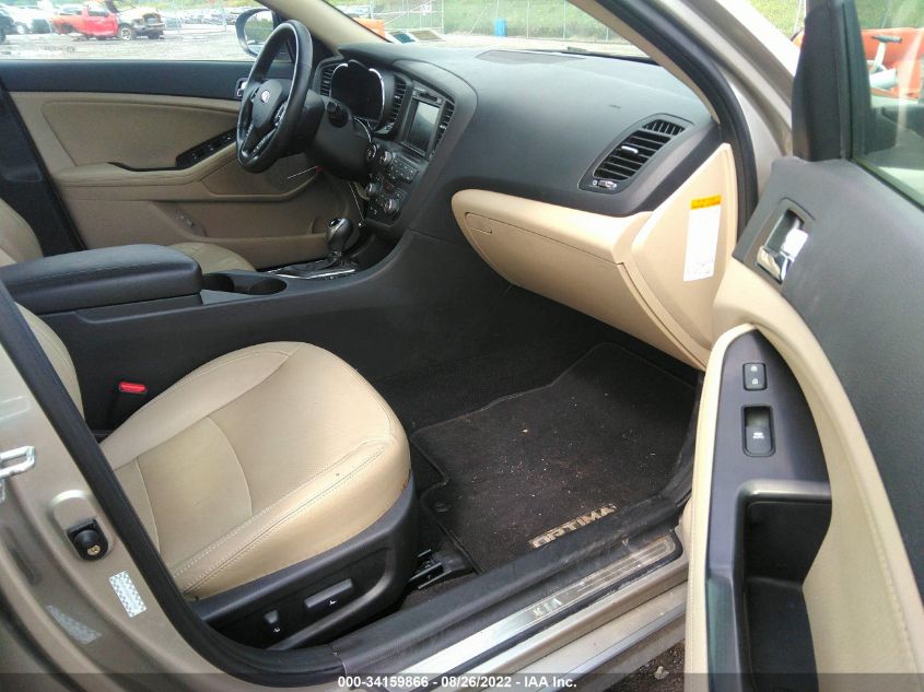 2013 KIA OPTIMA HYBRID EX KNAGM4AD8D5057502