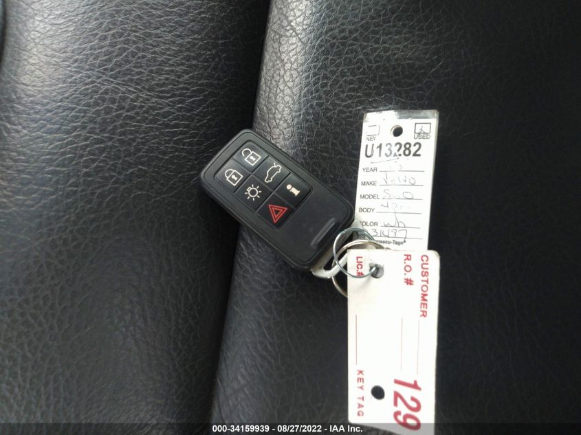 2013 VOLVO S60 T5 YV1612FS7D1231497
