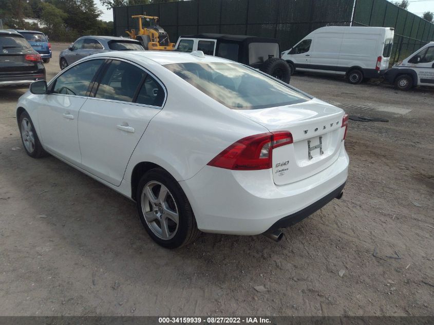 2013 VOLVO S60 T5 YV1612FS7D1231497