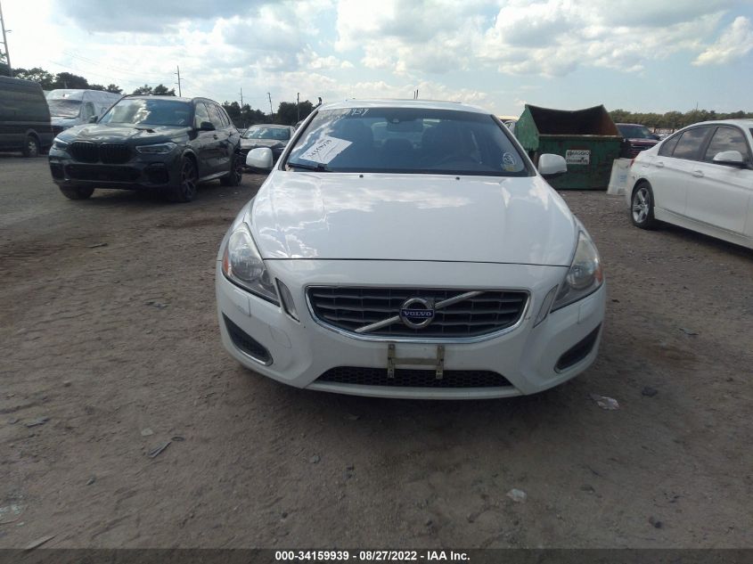 2013 VOLVO S60 T5 YV1612FS7D1231497