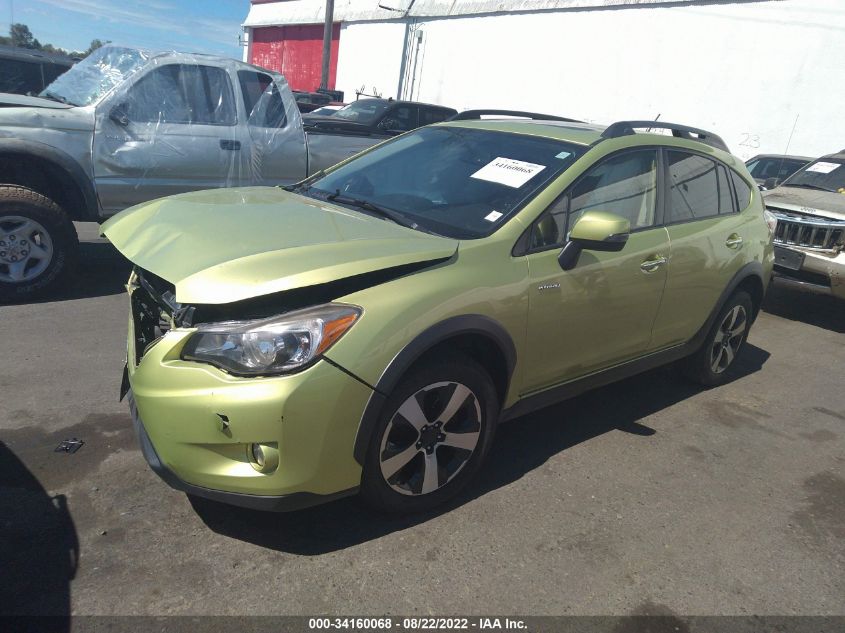 2014 SUBARU XV CROSSTREK HYBRID TOURING JF2GPBKC8EH325759