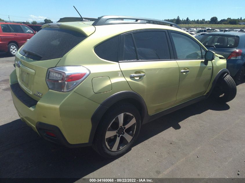 2014 SUBARU XV CROSSTREK HYBRID TOURING JF2GPBKC8EH325759