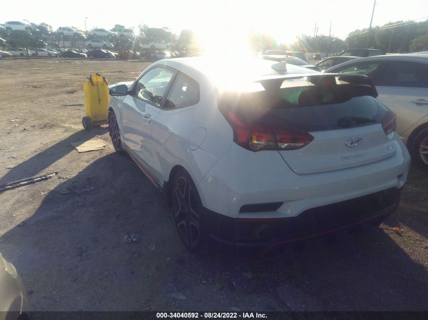 2020 HYUNDAI VELOSTER N KMHT36AH1LU006300