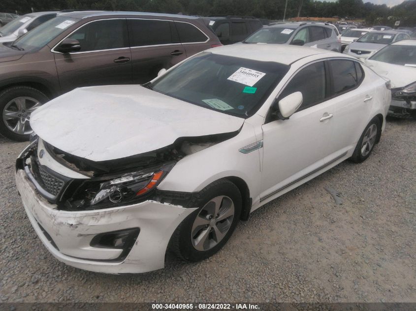 2015 KIA OPTIMA HYBRID KNAGM4AD6F5089495