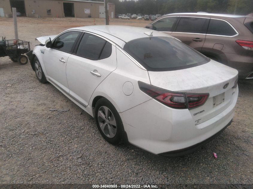 2015 KIA OPTIMA HYBRID KNAGM4AD6F5089495