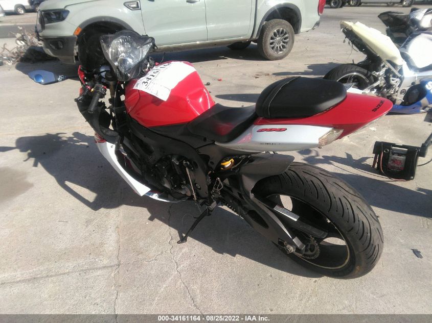 2007 SUZUKI GSX-R600 JS1GN7DA072103908