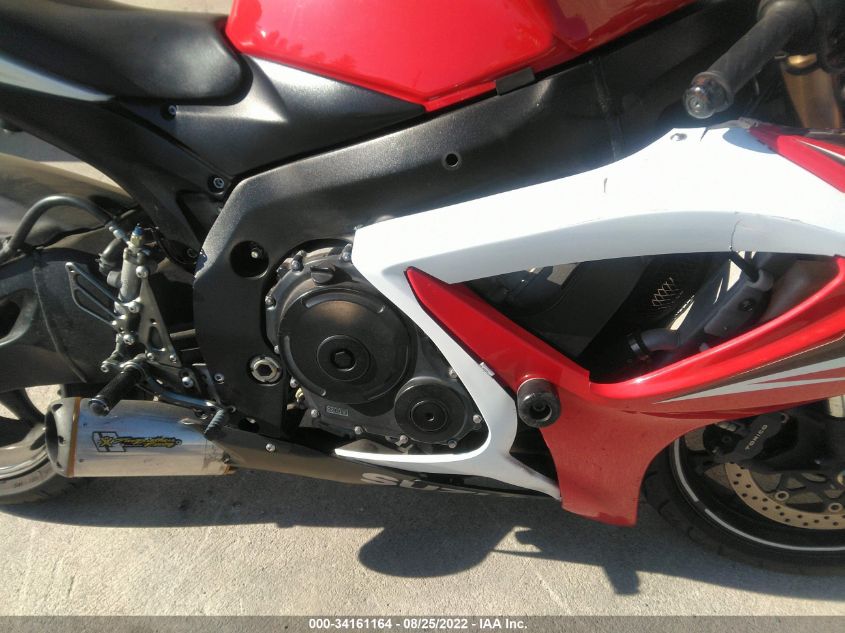 2007 SUZUKI GSX-R600 JS1GN7DA072103908