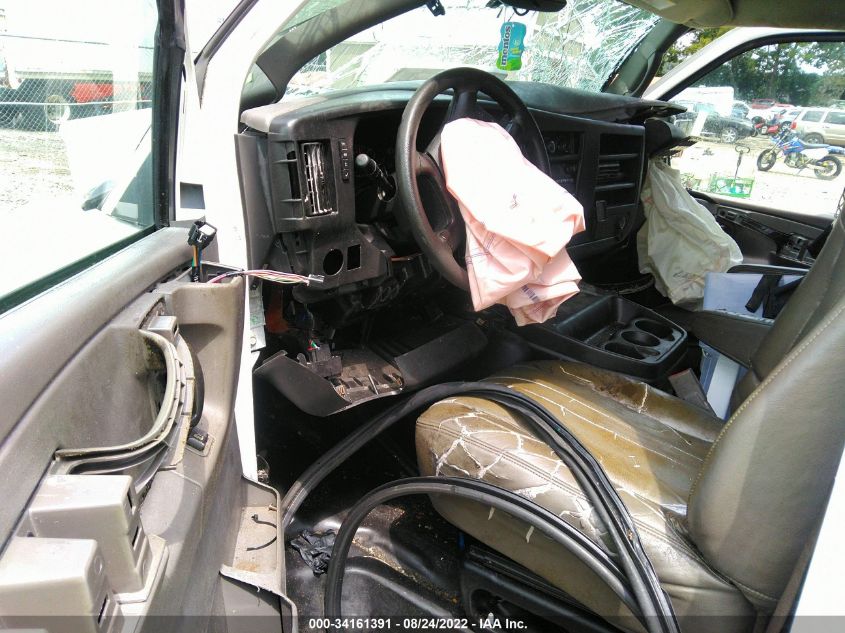 2015 CHEVROLET EXPRESS CARGO VAN 1GCWGFCF9F1222712