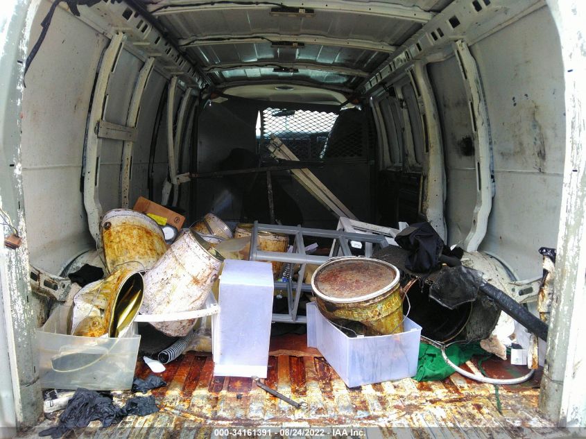 2015 CHEVROLET EXPRESS CARGO VAN 1GCWGFCF9F1222712