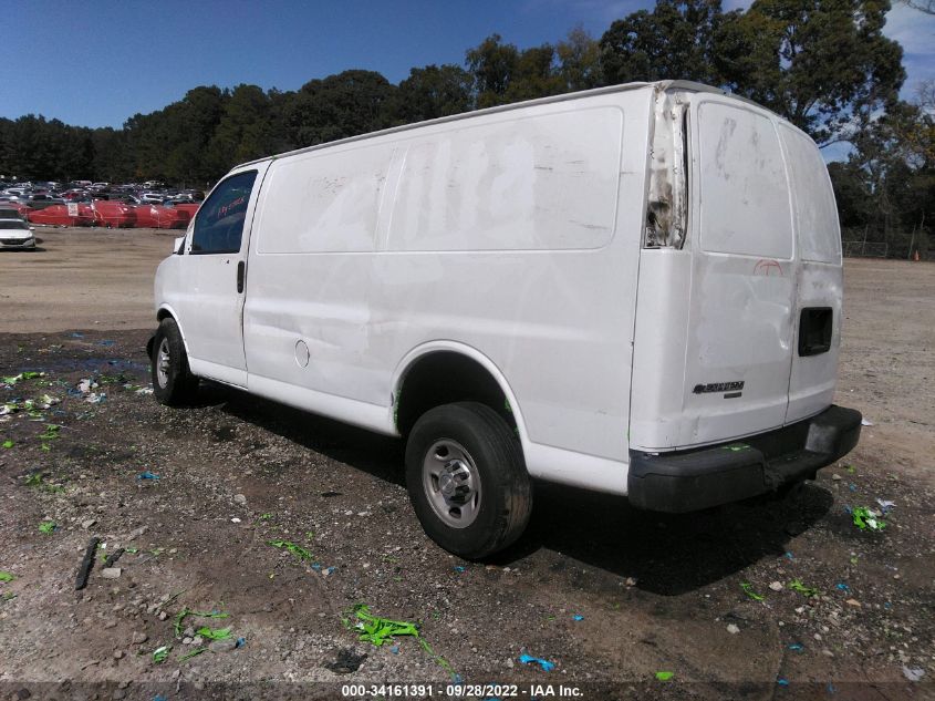 2015 CHEVROLET EXPRESS CARGO VAN 1GCWGFCF9F1222712