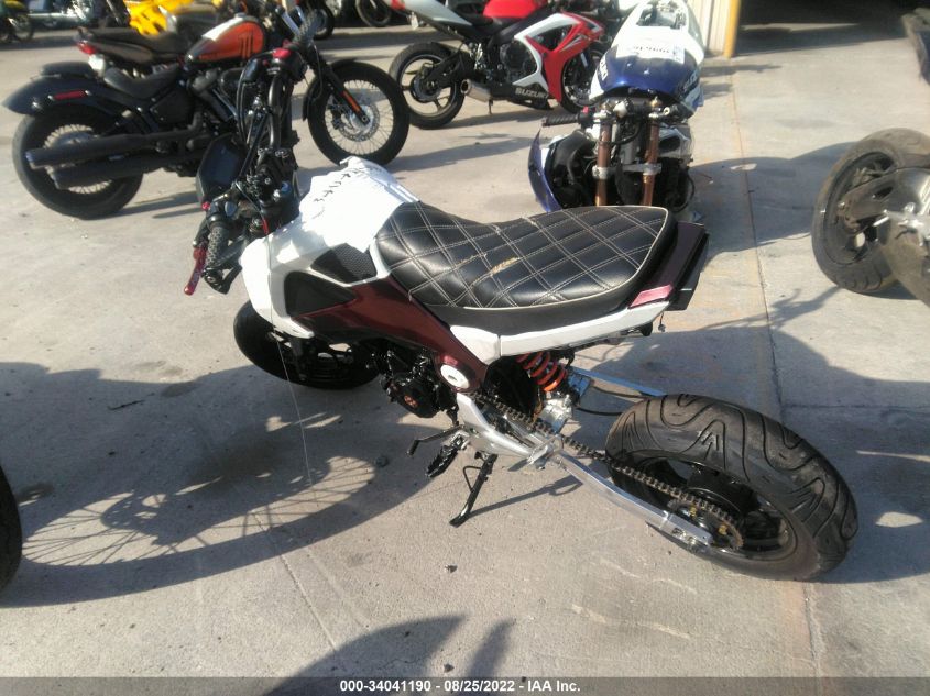 2015 HONDA GROM 125 MLHJC6114F5103288